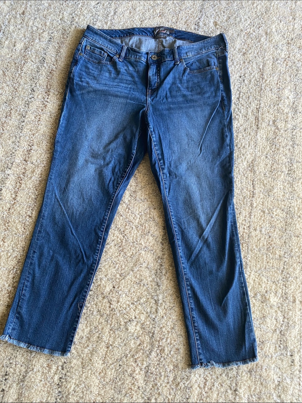Torrid Crop Boyfriend Jeans